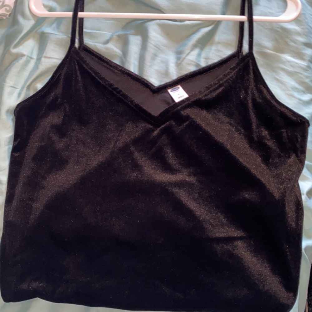 Velvet tank top